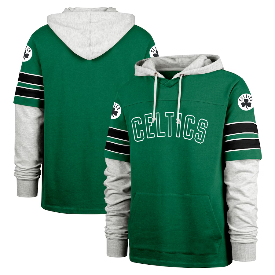 Men Boston Celtics green 2024 NBA hoodie